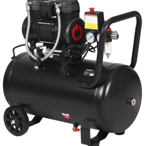 Compresor Fără Ulei 50L 2500W 290L/min – Profesional pentru Atelier, Stomatologie & Barbershop | XD4082 - Img 3