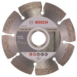 Disc diamantat pentru beton 115mm ECO2 Bosch V-2608602196
