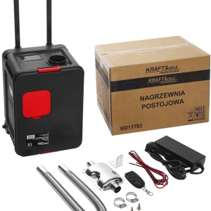 Incalzitor parcare pe ulei/motorina 9 kW 12/24/230V LCD Telecomanda MXK11783 – încălzitor de parcare, 9kW, 230V, Maxrom