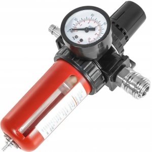 Reductor de presiune cu filtru de apa pneumatic 1/4" – echipament profesional