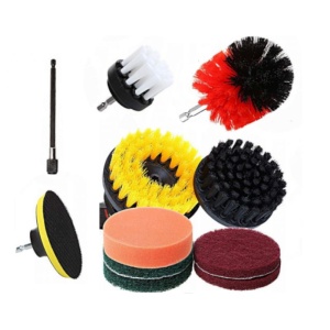 Set de perii curatare pentru bormasina 11 elemente KD10996 Kraftdele - Img 1