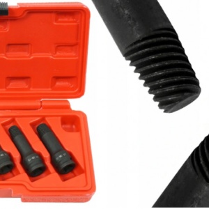Set extractoare pentru suruburi rupte 5 elemente 3/8" V86483 - Img 6