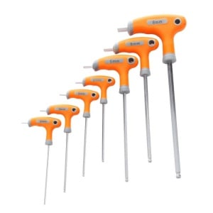 Set imbus cu maner plastic 7 elemente KraftDele KD10248 - Img 1