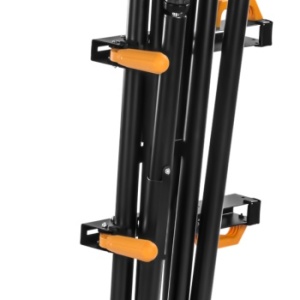 Suport profesional pentru ferăstrău staționar CD11873 – Extensibil 216 cm, Picioare pliabile, Role de ghidare și Roți de transport - Img 8