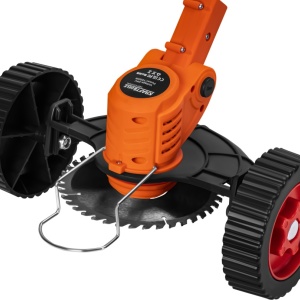 Trimer cu acumulator XD5129 21V 1000W cu 2 acumulatori 2Ah, 11000 rpm, cap reglabil și roți de ghidare - Img 10