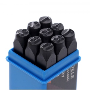 Trusa de poansoane cu cifre 0-9 dimensiune 8mm KD11204 KraftDele - Img 5