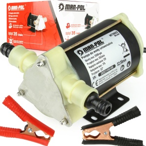 ⚡Pompa transfer lichide lapte apa 35L/min 12V 1/2" MXM79902 - Img 1
