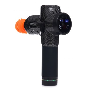 Aparat de masaj tip pistol Masaj Gun cu percutii pentru relaxare musculara cu 7 accesorii B-3082 - Img 1