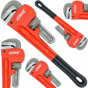 Cheie reglabilă tip Mops Stillson pentru tevi la 90° deschidere 50mm lungime 300mm CR-MO - Img 1