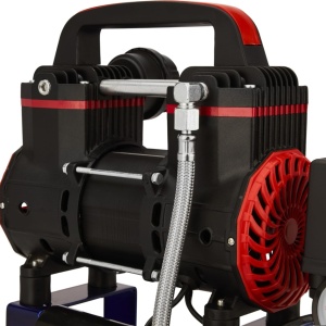 Compresor Fără Ulei 9L 1200W 155L/min – Compact, Silențios și Ușor de Transportat | KraftDele KD2127 - Img 10