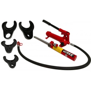 Dispozitiv hidraulic mobil pentru montare și demontare arcuri auto VERKE V84800, compresor arcuri 1000 kg