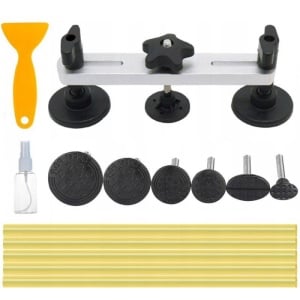 Dispozitiv pentru indreptat tabla caroseriei 7 adaptoare KD10660 Kraftdele - Img 1