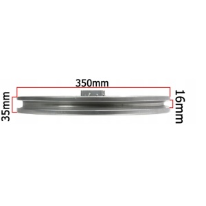 Fulie pentru pompa compresor aer 350 mm 29.7mm curea H17 Z2090 XM806887 – compresor de aer