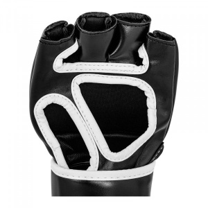 Manusi MMA dimensiunea S/M negre fara degete GR-GGR S/M 10230137 Gymrex - Img 1