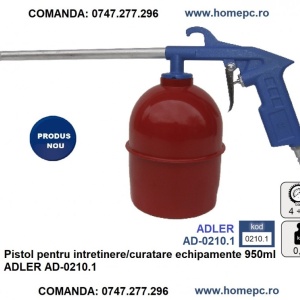 Pistol pentru intretinere/curatare echipamente 950ml ADLER AD-0210.1 – echipament profesional, 950ml