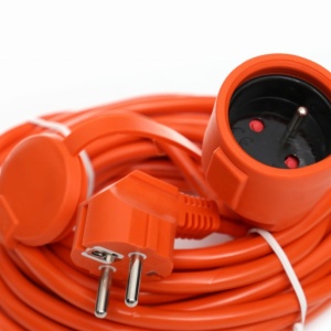 Prelungitor electric de grădină CD4023, 10 m, 3x1,5 mm, cu clapetă de protecție pentru uz casnic și exterior - Img 3