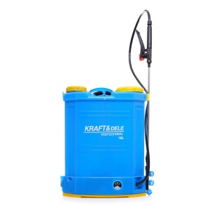 Pulverizator electric cu acumulator 16L KraftDele KD2022, rezervor mare, lance metalică și duze interschimbabile