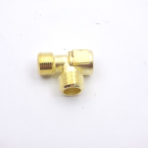 Ramificatie tip T din alama ptr. compresor 3/8" - 3/8" - 1/4" NR.1150 - Img 3
