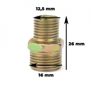 Reductie de la 3/4" la 1/4" filet exterior B-ZK0009 Barracuda – echipament profesional