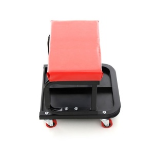 Scaun service auto cu sertar scule roti 360 grade KraftDele KD375 – echipament profesional, Kraft&Dele