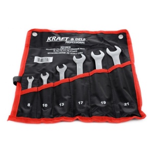 Set chei combinate 6 elemente 8-21mm KraftDele KD10935 - Img 4