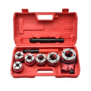 Set clupa filiera filetat manuala 6 piese 1/4"; 3/8"; 1/2"; 3/4"; 1"; 1 1/4" XM55820 – echipament profesional