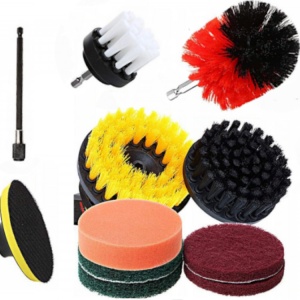 Set de perii curatare pentru bormasina 11 elemente KD10996 Kraftdele - Img 2