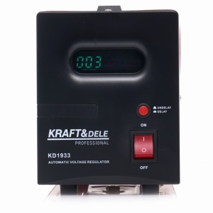Stabilizator de tensiune AVR 2000VA 230V XD1933 pentru protecția echipamentelor electrice și electrocasnicelor - Img 3