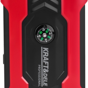 Starter auto de urgență 800A KraftDele KD5491 cu powerbank 28000 mAh, lanternă LED și protecții electronice - Img 4