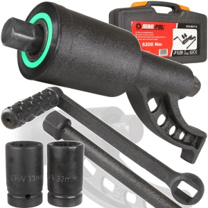 🔧 Cheie cu Multiplicator forta 6500Nm cu chei de 33 si 32mm MXM57115 - Img 10