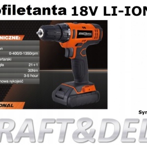 Autofiletanta pe acumulator 18V 1.3Ah KraftDele KD1572 - Img 2