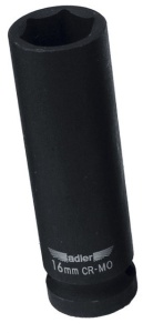Cheie tubulara de IMPACT 1/2" ADLER AD-3513.16D 16mm varianta lunga - Img 2