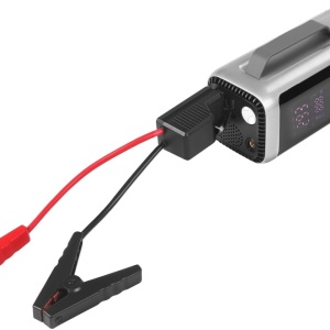 Dispozitiv multifuncțional auto XD5498 cu aspirator, jump starter, pompă, suflantă, lanternă LED și powerbank - Img 5