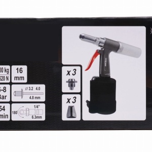 Dispozitiv pneumatic pentru nituire pop-nituri 3,2 / 4,0 / 4,8 mm MXK5464 – dispozitiv pneumatic de nituire, Maxrom