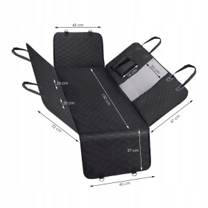 Husa auto de scaun pentru transport animale MXM90175 – echipament profesional
