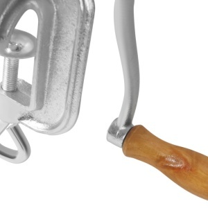 Mașină manuală de tocat carne KraftDele KD4192, mărimea 10, cu site și pâlnii pentru cârnați - Img 7