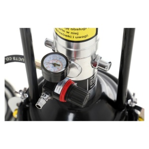 Pompa de gresat actionata pneumatic recipient 12L KraftDele KD1443 TBC – echipament profesional, 12L, Kraft&Dele