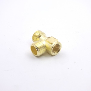 Ramificatie tip T din alama ptr. compresor 3/8" - 3/8" - 1/4" NR.1150 - Img 4