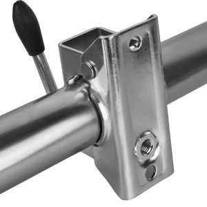 Roată de sprijin pentru remorcă XD469 cu colier de prindere, capacitate 150 kg, roată 200 mm - Img 12