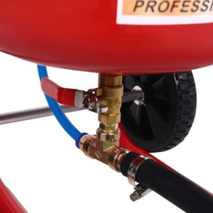 Sablator pneumatic 19L XD5879 – aparat de sablare cu furtun și suport mobil - Img 10