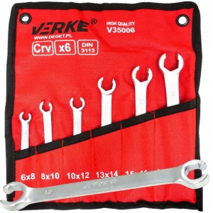Set chei inelare pentru furtun frana 6-18mm 6 elemente V35006 Verke - Img 1