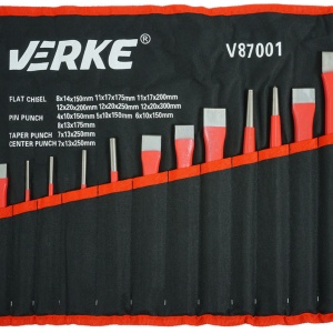 Set dornuri si dalti 12 elemente otel calit V87001 Verke