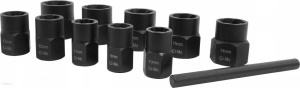 Set extractoare pentru suruburi rupte 10 elemente 3/8" V86481 - Img 2