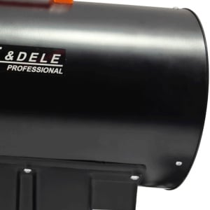 Aerotermă pe gaz LPG 60 kW KraftDele KD11702 cu termostat și afișaj, pentru hale, ateliere, depozite și spații mari - Img 10