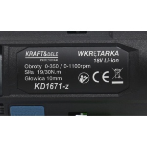 Autofiletanta pe acumulator 18V 1.3Ah (2 bucati) KraftDele KD1671-Z - Img 5