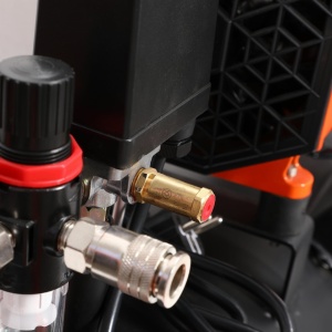 Compresor Fără Ulei 50L 2200W 295L/min 8 Bar – Performanță Profesională Heavy Duty | KraftDele KD1393 - Img 9