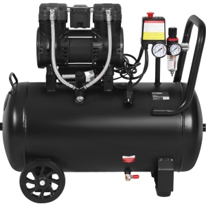 Compresor Fără Ulei 50L 2500W 290L/min – Profesional pentru Atelier, Stomatologie & Barbershop | XD4082