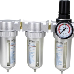 Filtru de aer cu separator de apă și regulator de presiune CD5851 pentru instalații pneumatice și vopsire