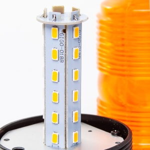 Girofar cu lumina de avertizare 30 Led-uri portocaliu XM82713 – echipament profesional