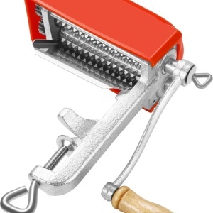 Mașină manuală pentru frăgezirea și întinderea cărnii KraftDele KD4193, cu prindere pe blat și role de lucru - Img 3